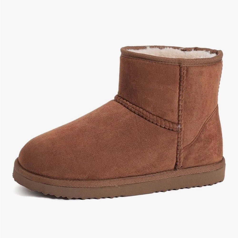 Zizor Cozy Brown Ankle Boots NWT 10